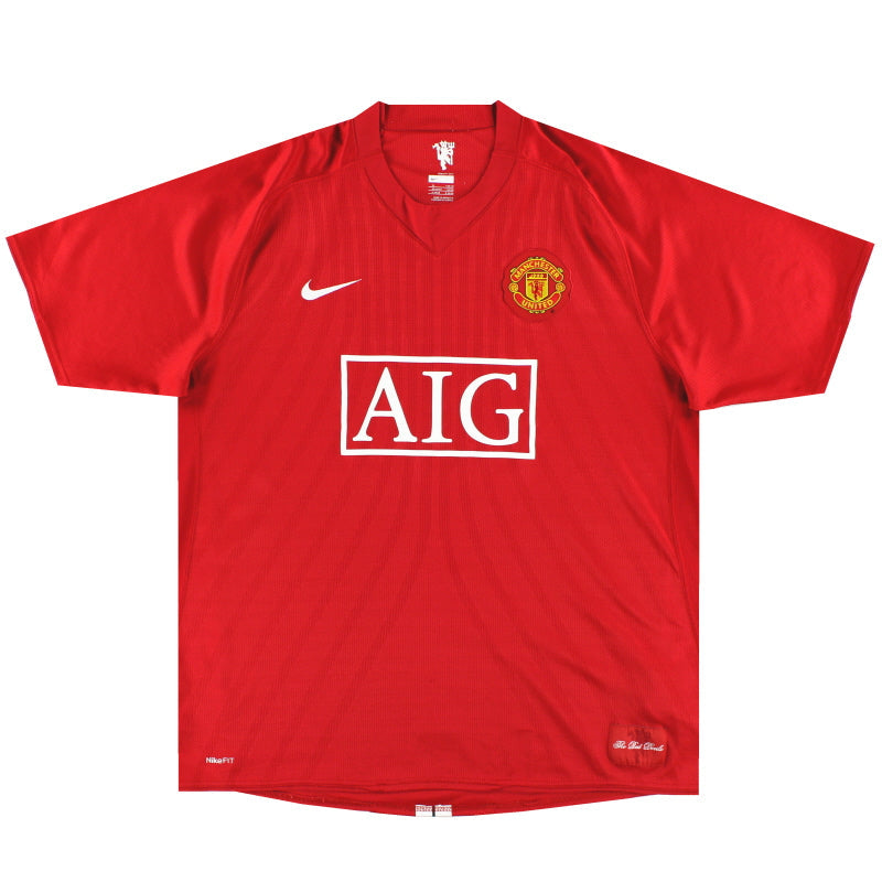 Maillot Manchester United - 2007-08 Domicile